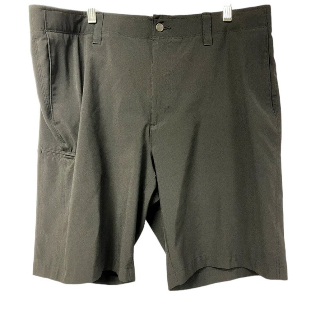 Callaway Mens Sz 38 Black  zip pocket Golf Shorts (J35) EUC